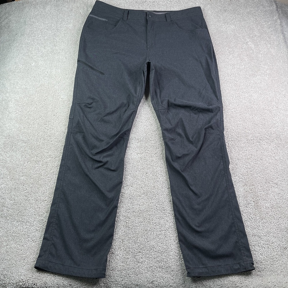 Royal Robbins Pants Mens 40x34 Grey Alpine Road Hiking Trail Performance Stretch